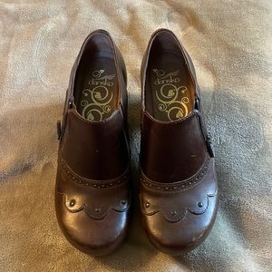Dansko Nancy shooties / pumps, brown, size 39